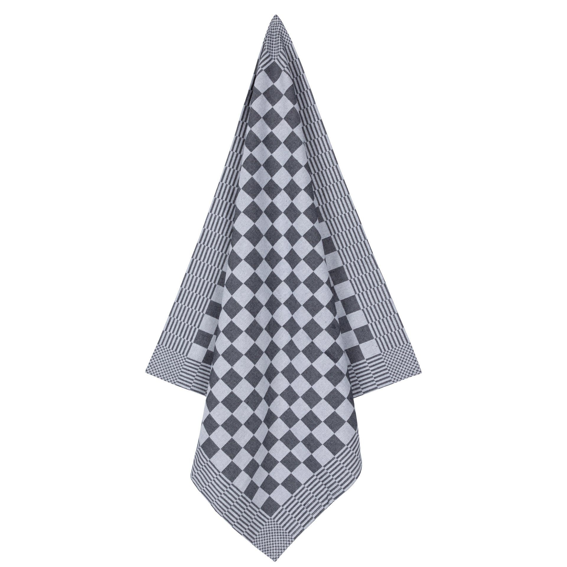 Livello Theedoek Kitchen Lover Ruit Black